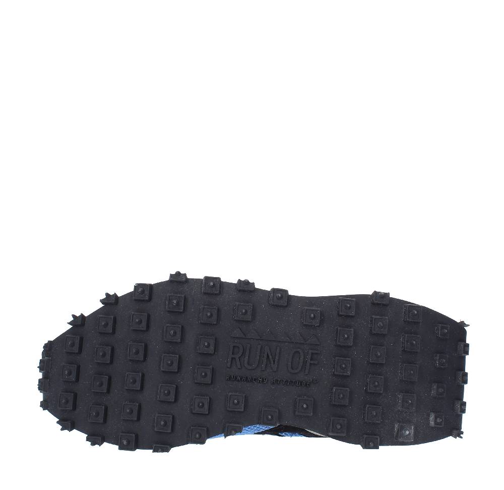 RUN OF Sneakers Modello 9378 RUN OF In Camoscio E Tessuto