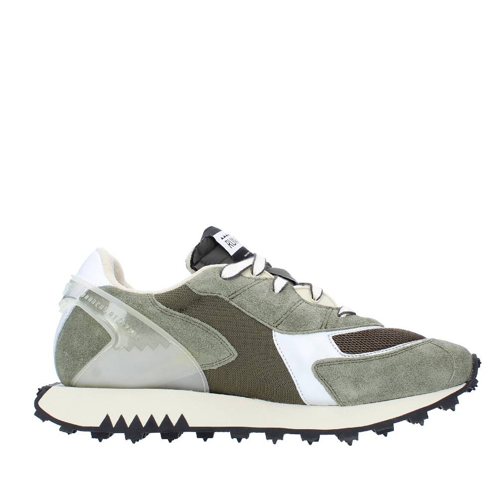 RUN OF Sneakers Modello BUND RUN OF In Camoscio E Tessuto