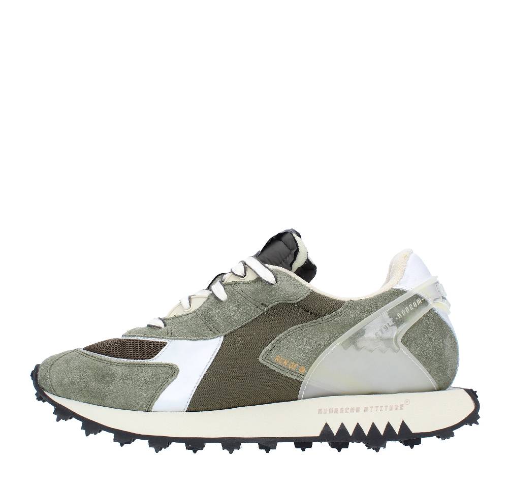 RUN OF Sneakers modello BUND RUN OF in camoscio e tessuto