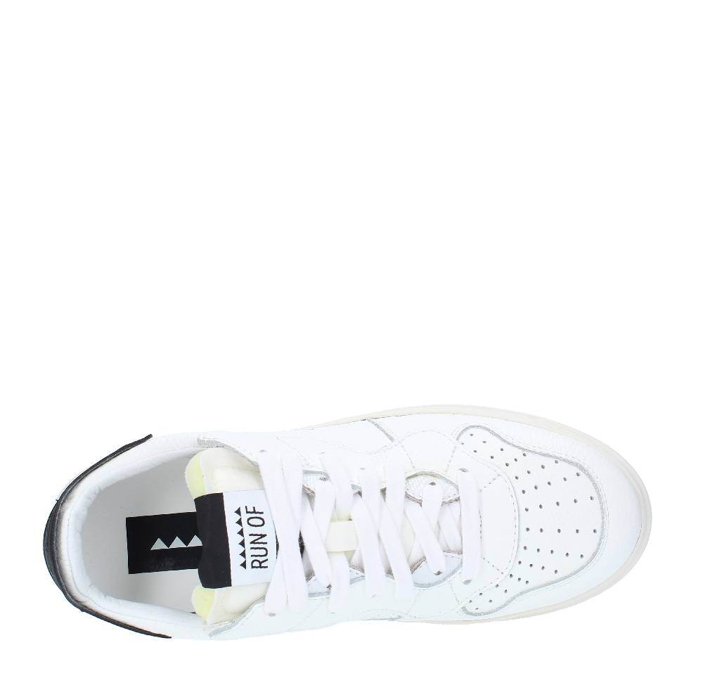 RUN OF Sneakers Modello CLASS-B W RUN OF In Pelle E Tessuto