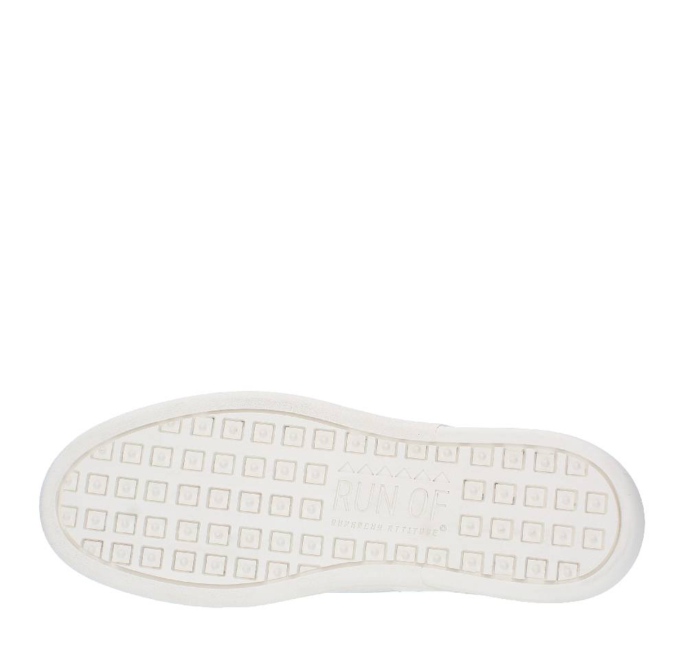 RUN OF Sneakers Modello CLASS-LB RUN OF In Pelle E Tessuto