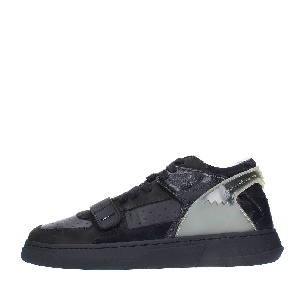RUN OF Sneakers modello ERRANT MID RUN OF in pelle camoscio e tessuto