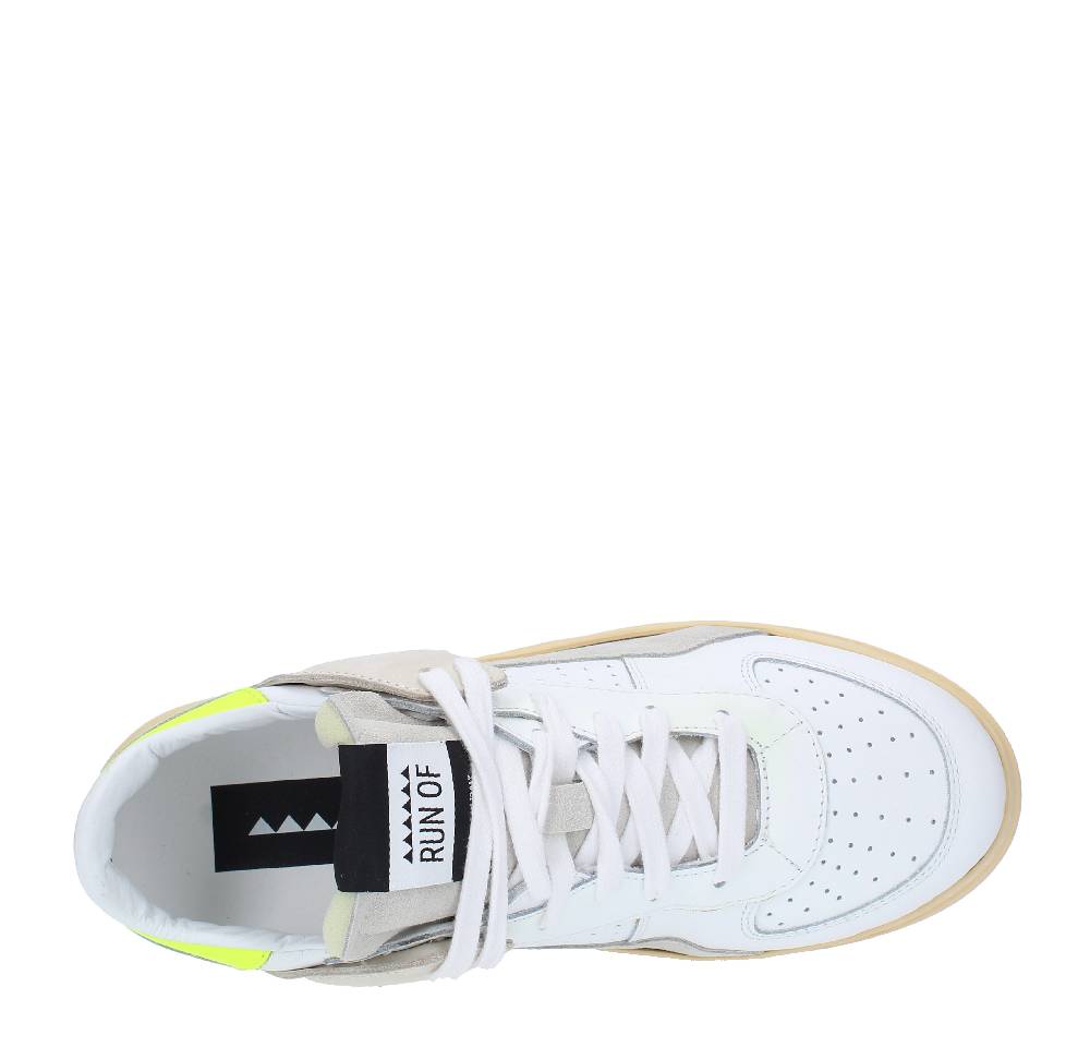 RUN OF Sneakers Modello EVO COMBI-GF RUN OF In Pelle Camoscio E Tessuto