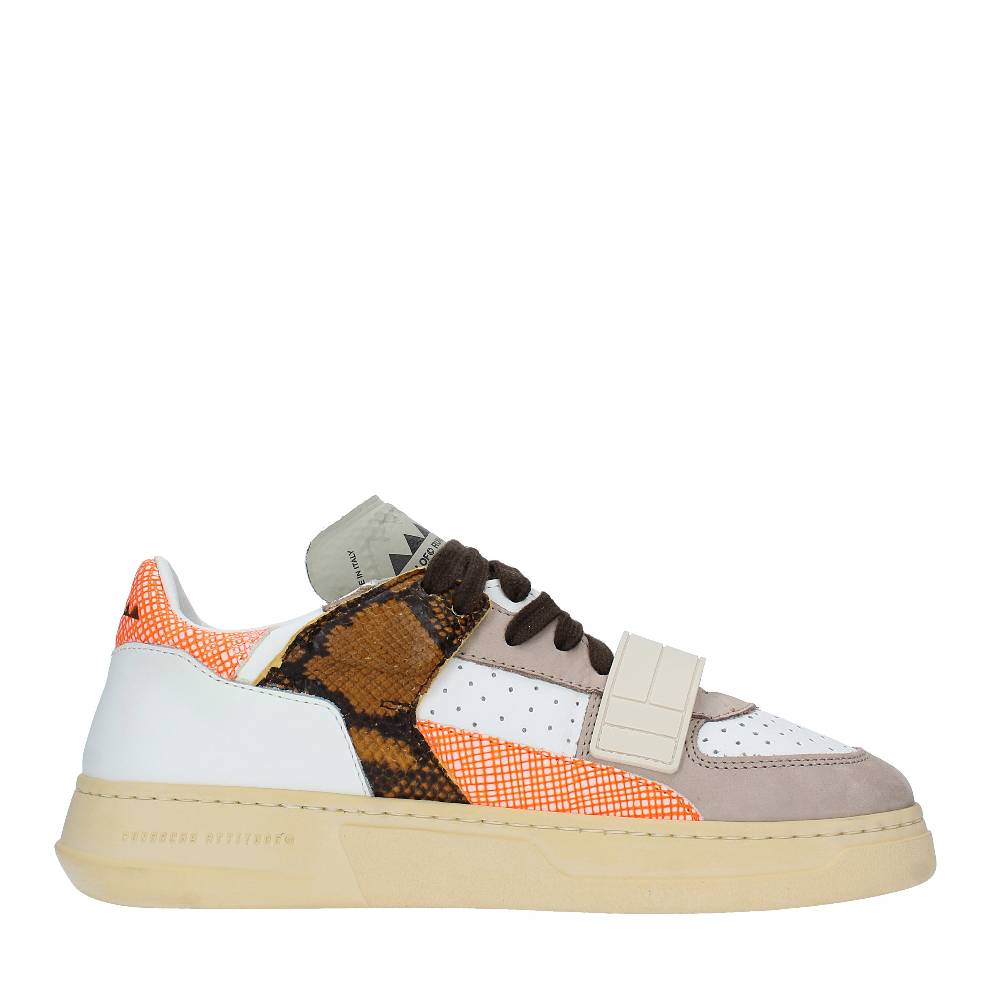 RUN OF Sneakers Modello KLAUS W RUN OF In Pelle Camoscio E Tessuto
