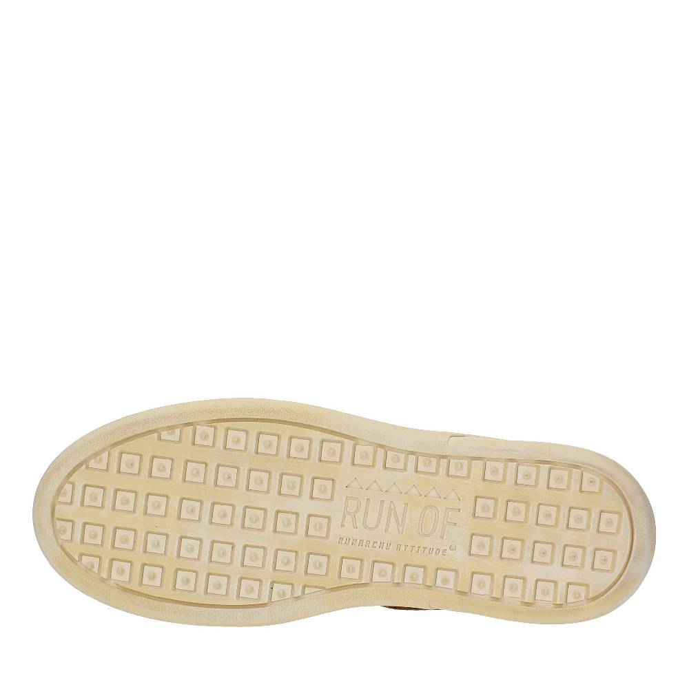 RUN OF Sneakers Modello KLAUS W RUN OF In Pelle Camoscio E Tessuto