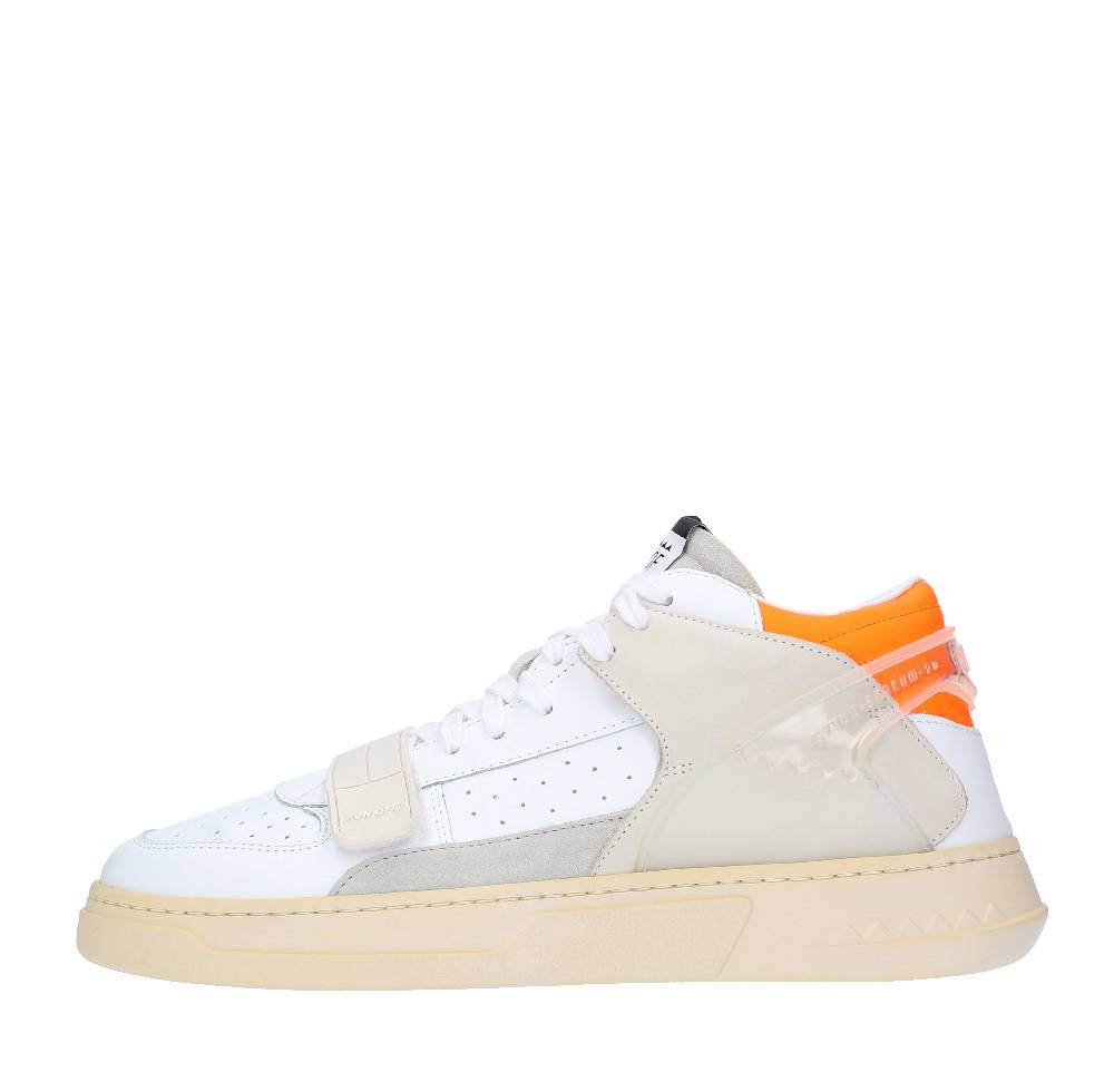 RUN OF Sneakers modello MID COMBI-AF RUN OF in pelle camoscio e tessuto