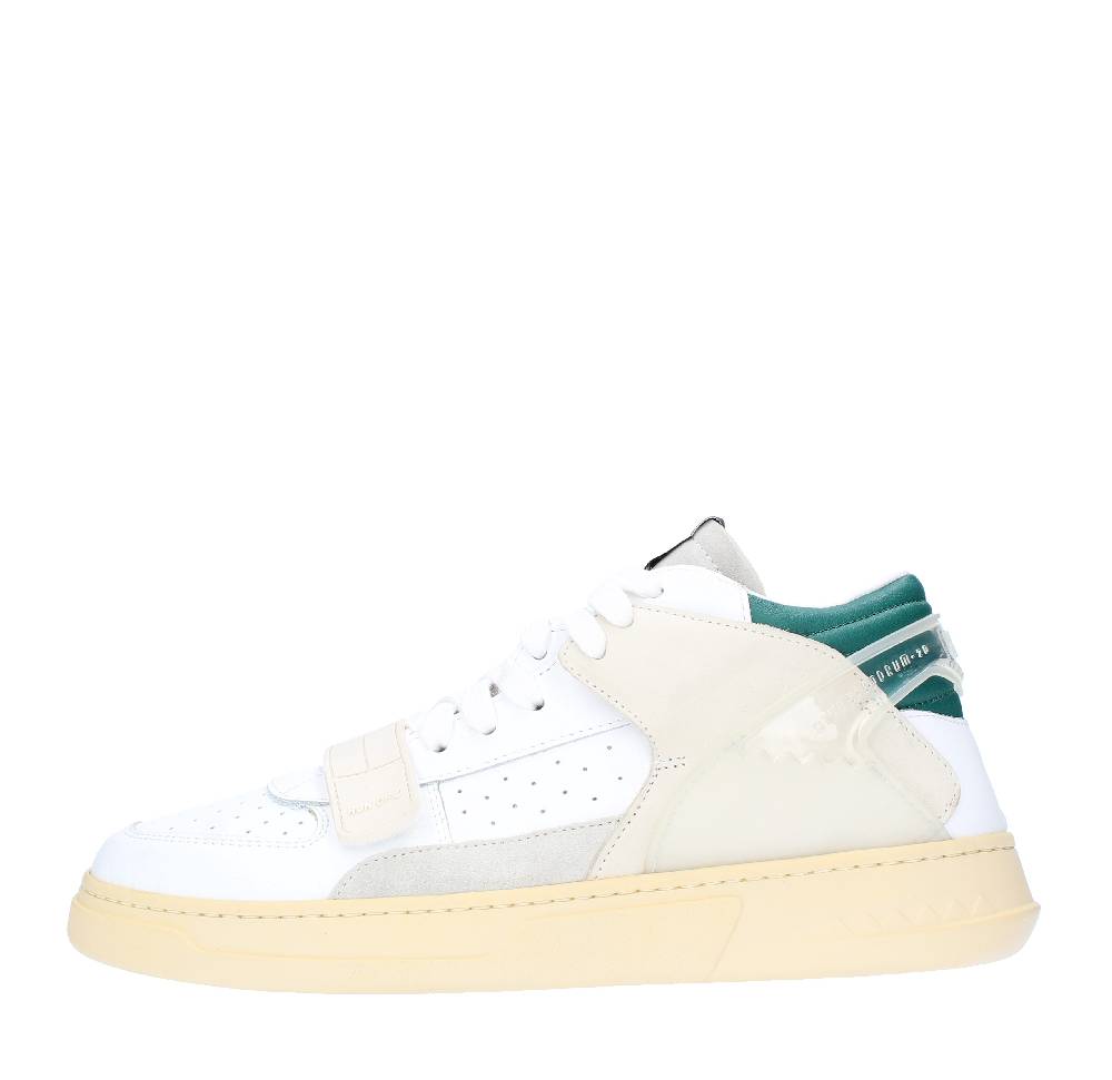 RUN OF Sneakers modello MID COMBI-AV RUN OF in pelle camoscio e tessuto