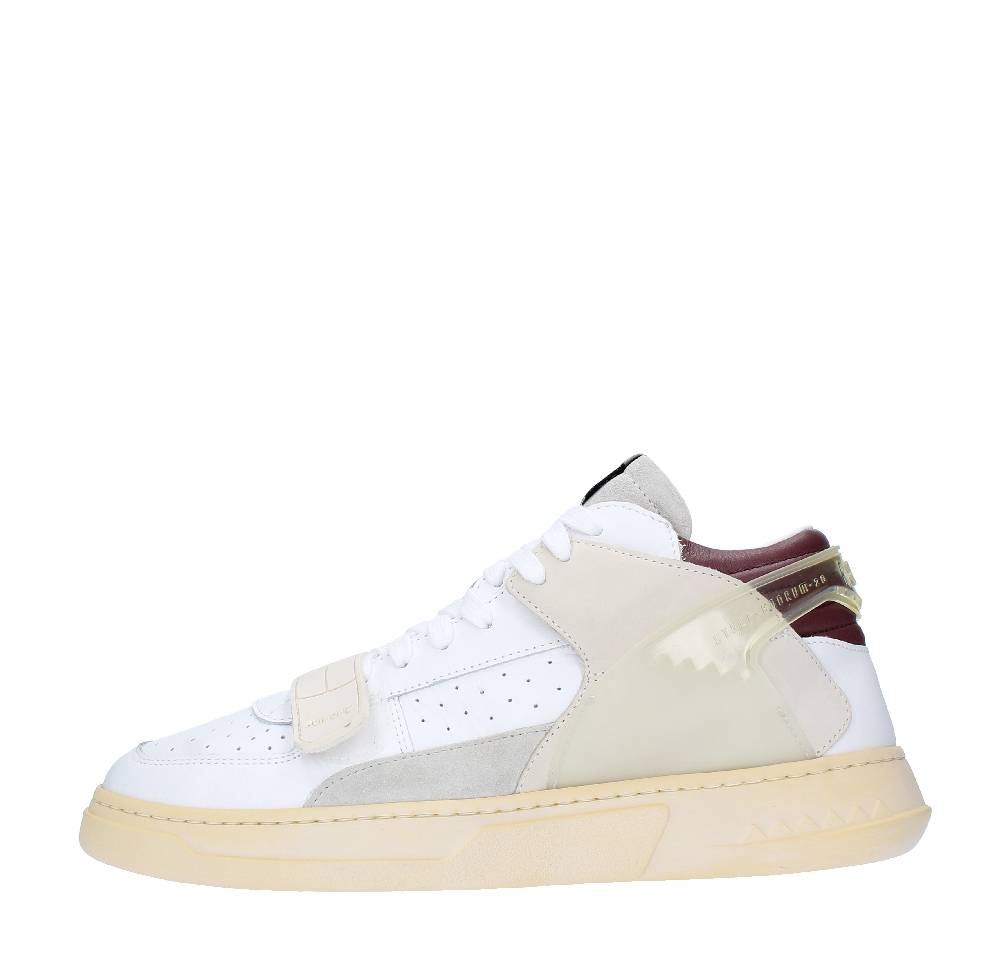 RUN OF Sneakers modello MID COMBI-BO RUN OF in pelle camoscio e tessuto