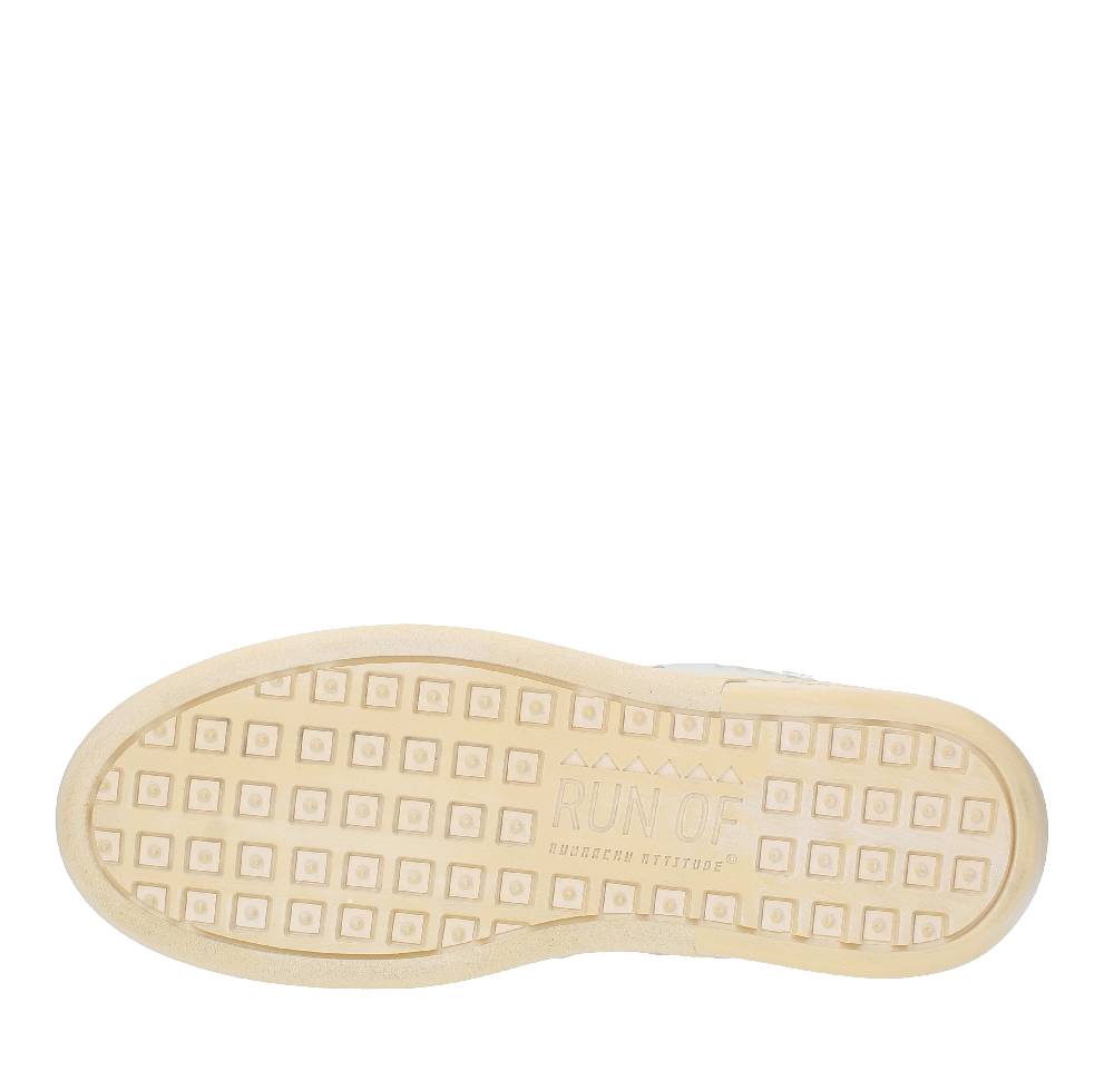 RUN OF Sneakers Modello MID COMBI-CP RUN OF In Pelle Camoscio