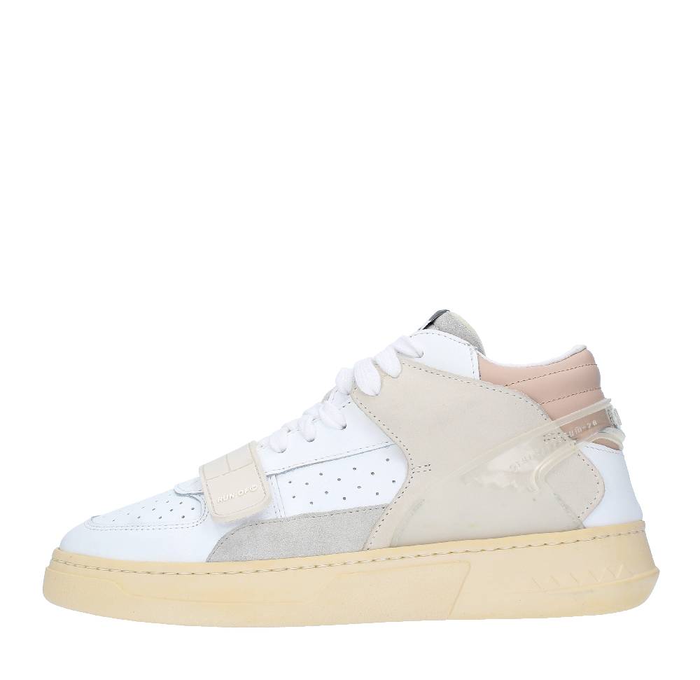 RUN OF Sneakers modello MID COMBI-CP RUN OF in pelle camoscio