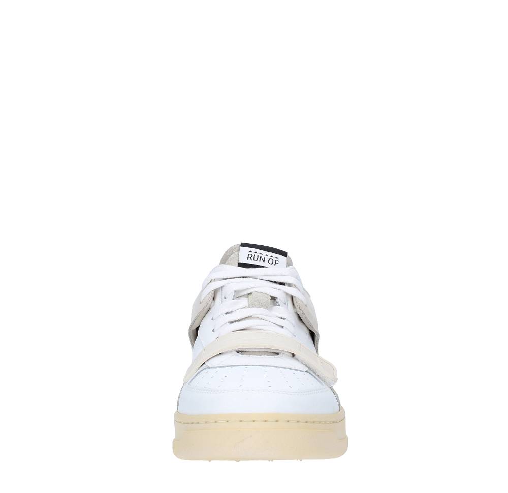 RUN OF Sneakers Modello MID COMBI-GF RUN OF In Pelle Camoscio E Tessuto