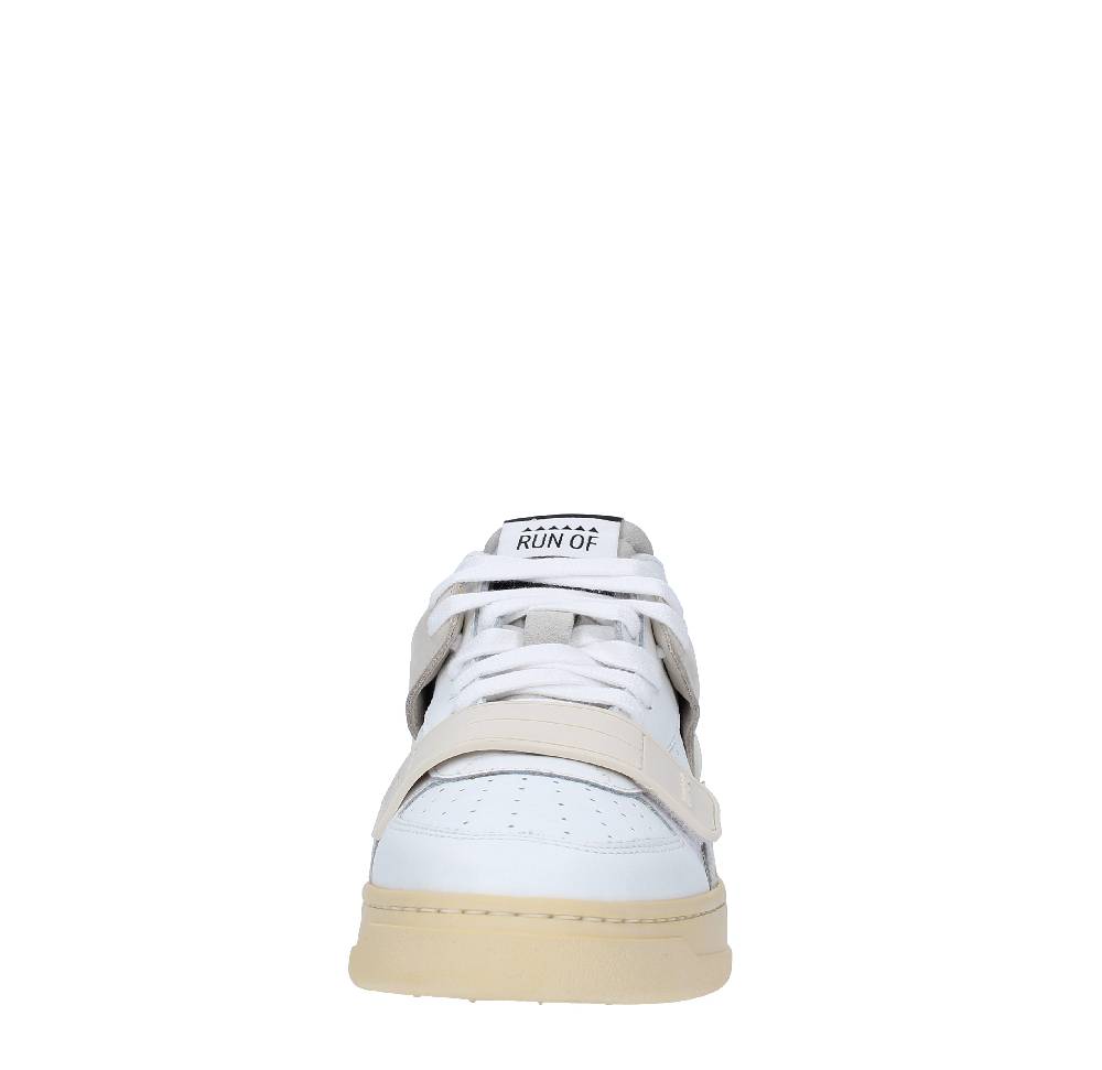 RUN OF Sneakers Modello MID COMBI-RF RUN OF In Pelle Camoscio E Tessuto