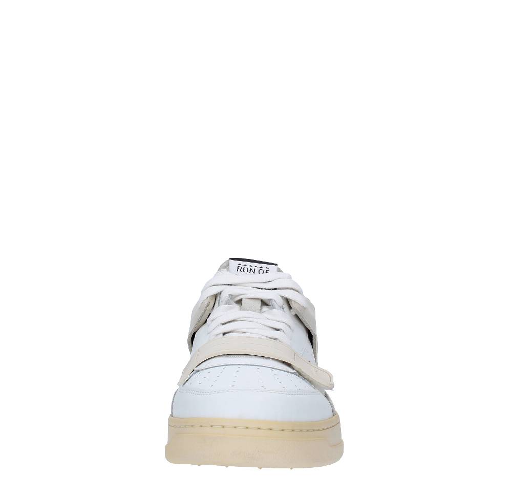 RUN OF Sneakers Modello MID COMBI RUN OF In Pelle Camoscio E Tessuto