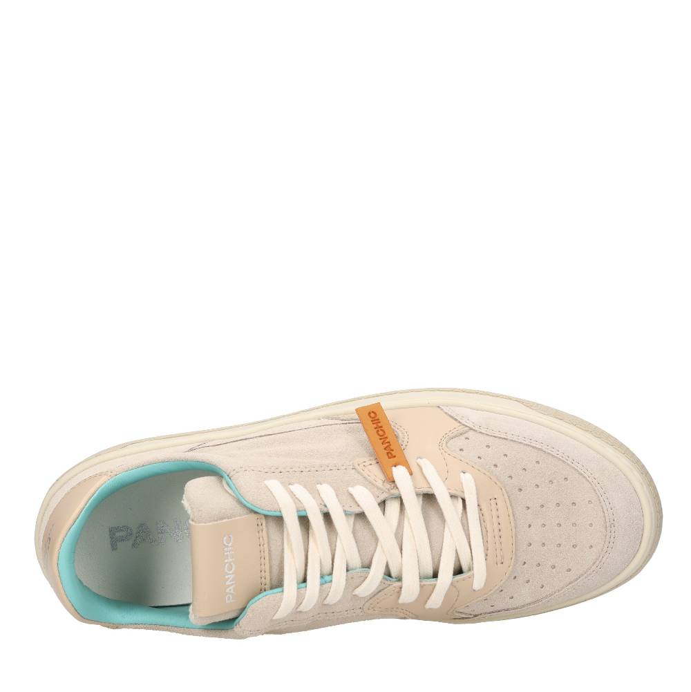 PANCHIC Sneakers Modello P02 LOW-TOP Di PANCHIC In Camoscio Con Inserti In Pelle