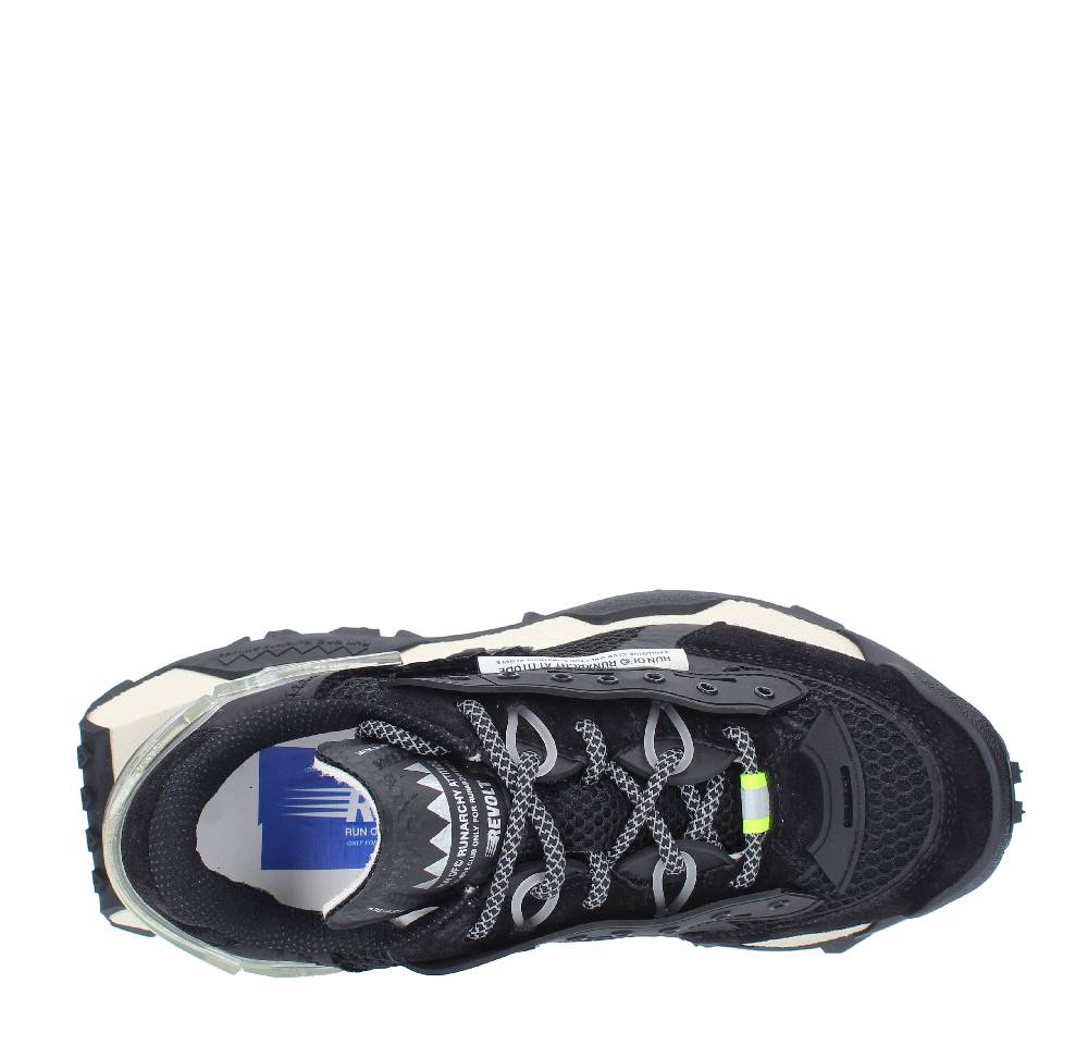 RUN OF Sneakers Modello REVOLT RUN OF In Camoscio E Tessuto