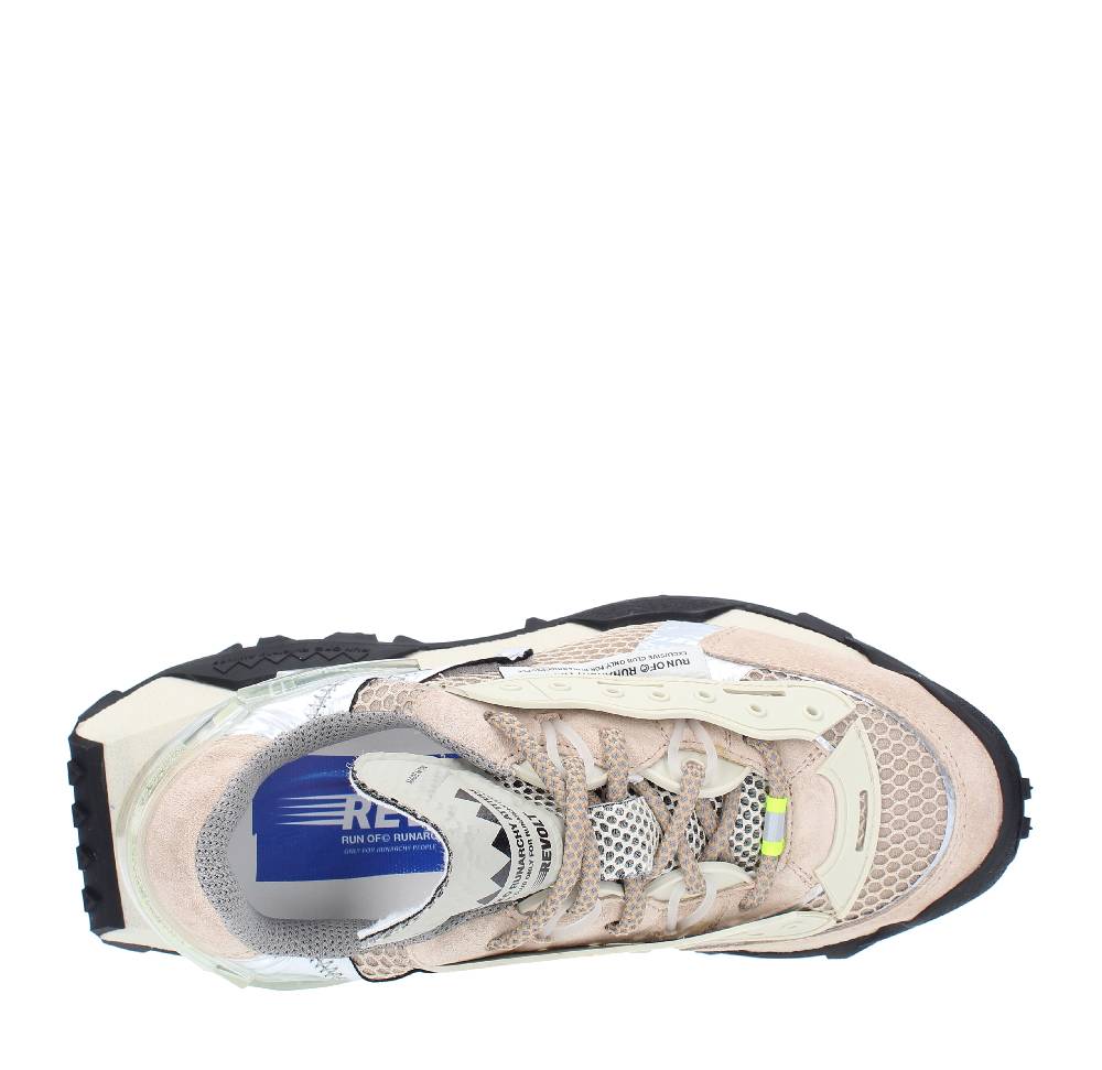 RUN OF Sneakers Modello REVOLT RUN OF In Camoscio E Tessuto