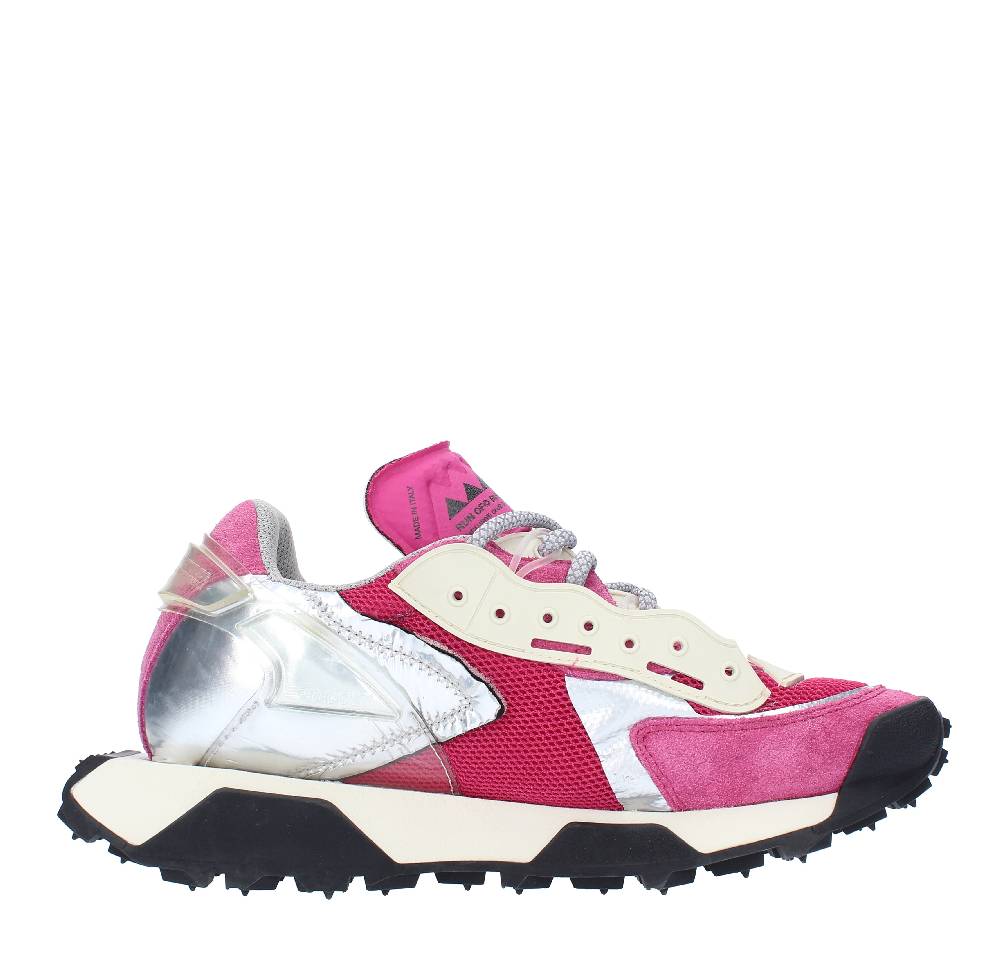 RUN OF Sneakers Modello REVOLT RUN OF In Camoscio E Tessuto