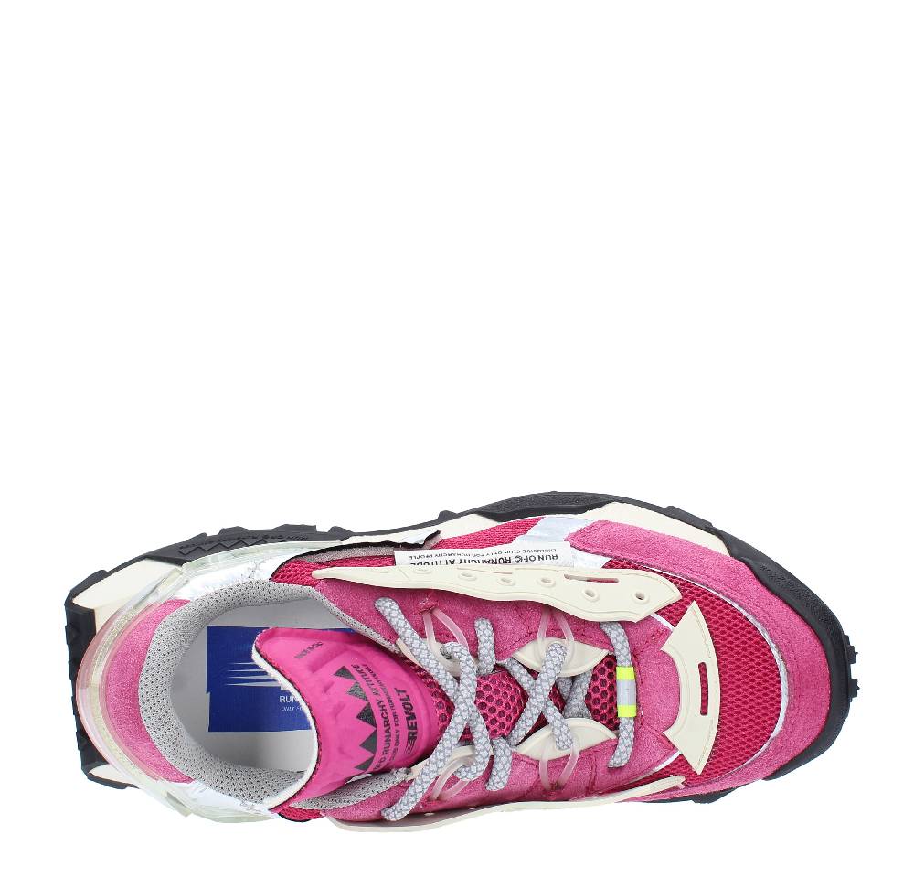 RUN OF Sneakers Modello REVOLT RUN OF In Camoscio E Tessuto