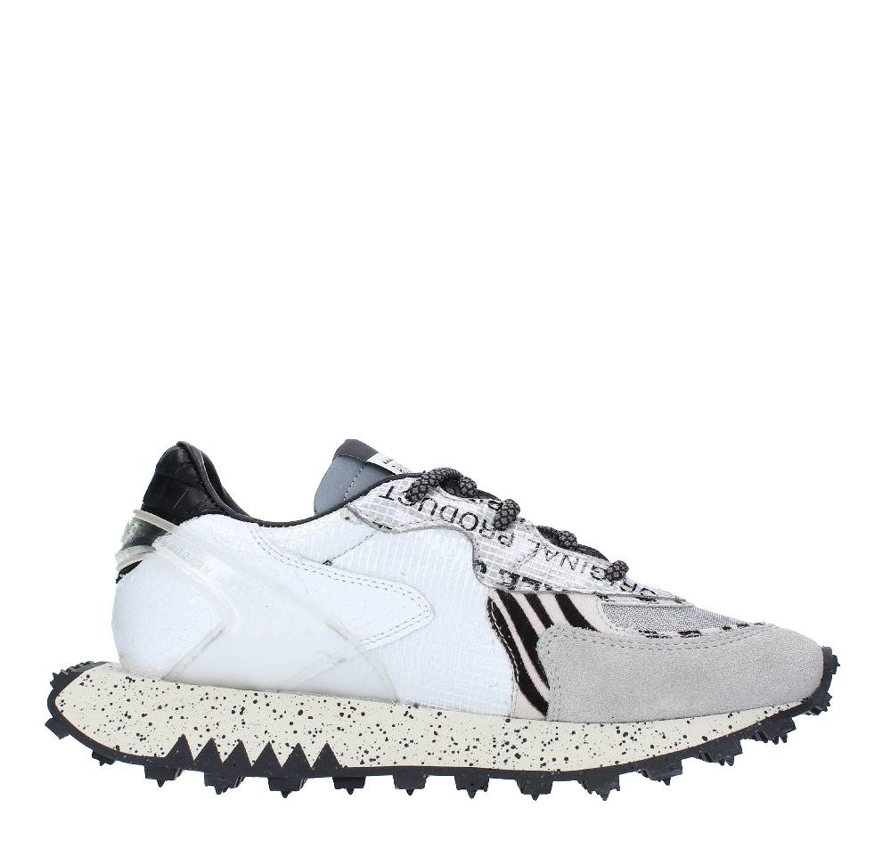 RUN OF Sneakers Modello SHUTTLE RUN OF In Pelle Camoscio E Tessuto