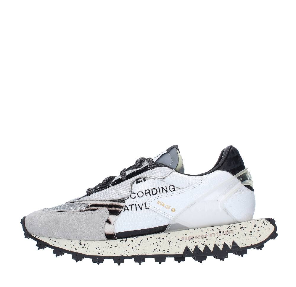 RUN OF Sneakers modello SHUTTLE RUN OF in pelle camoscio e tessuto