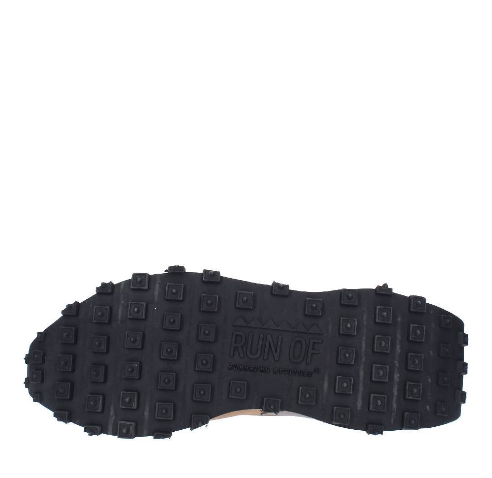 RUN OF Sneakers Modello VINTAGE RUN OF In Pelle E Tessuto
