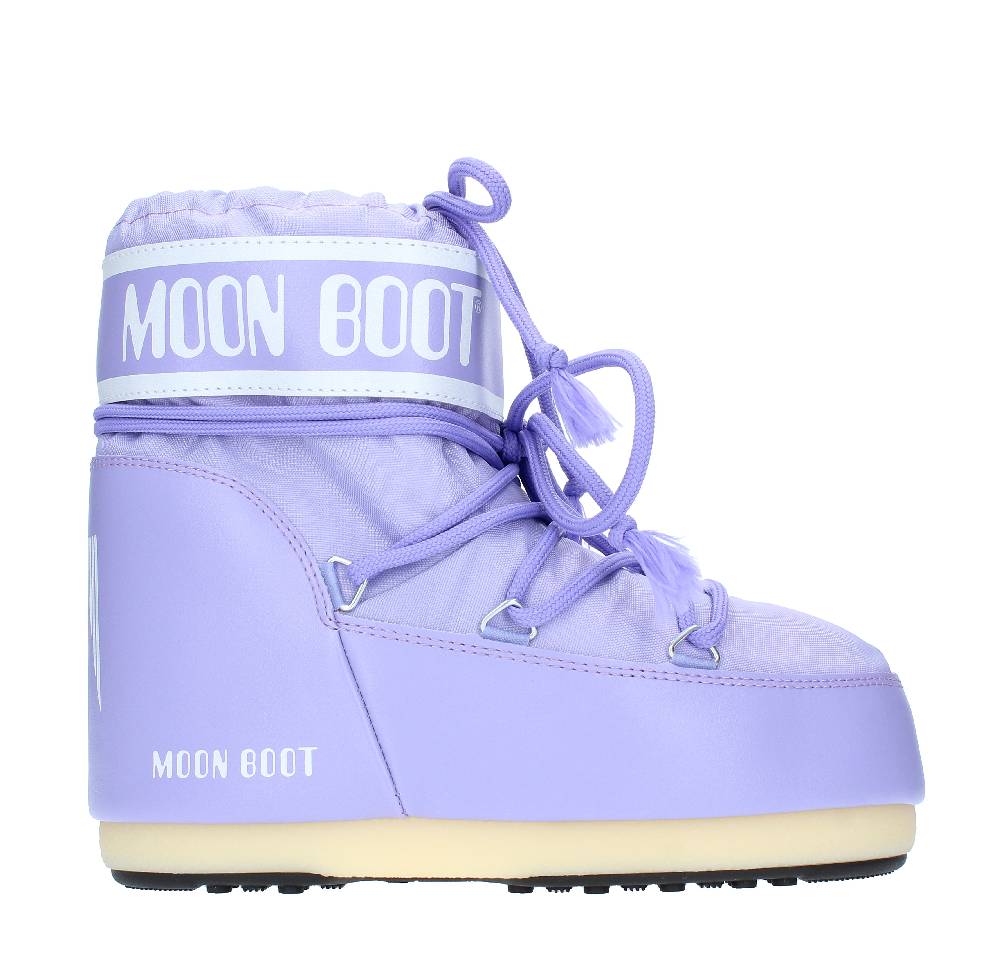 MOON BOOT Stivaletti Da Neve Modello ICON LOW NYLON MOON BOOT In Nylon Tecnico Idrorepellente