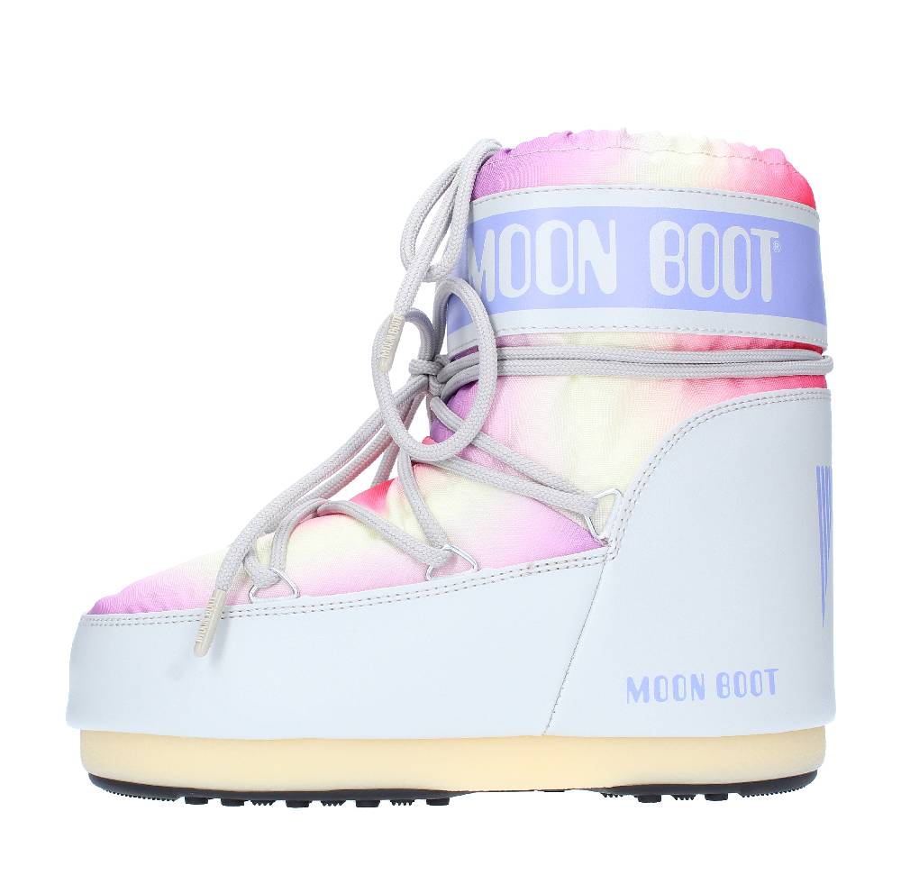 MOON BOOT Stivaletti da neve modello ICON LOW TIE DYE MOON BOOT in nylon tecnico idrorepellente