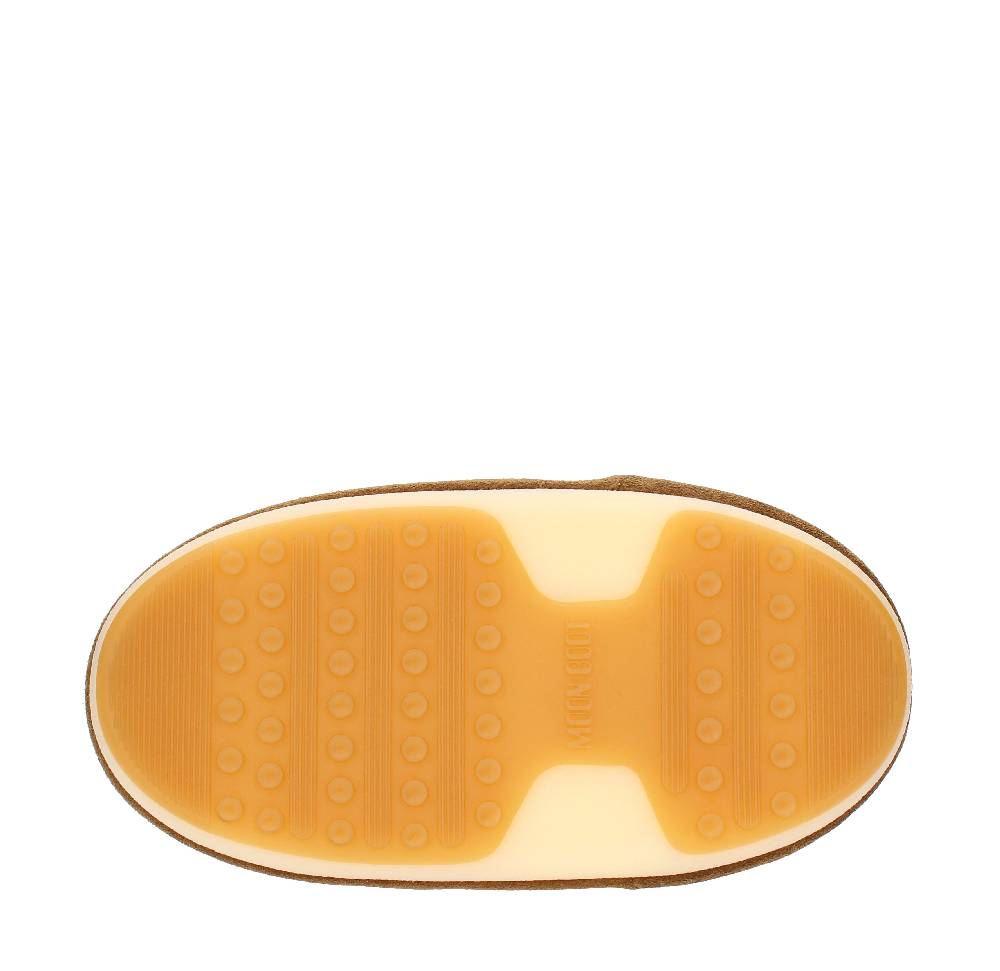 MOON BOOT Stivaletti Da Neve Modello LOW WOOL MOON BOOT In Camoscio E Tessuto