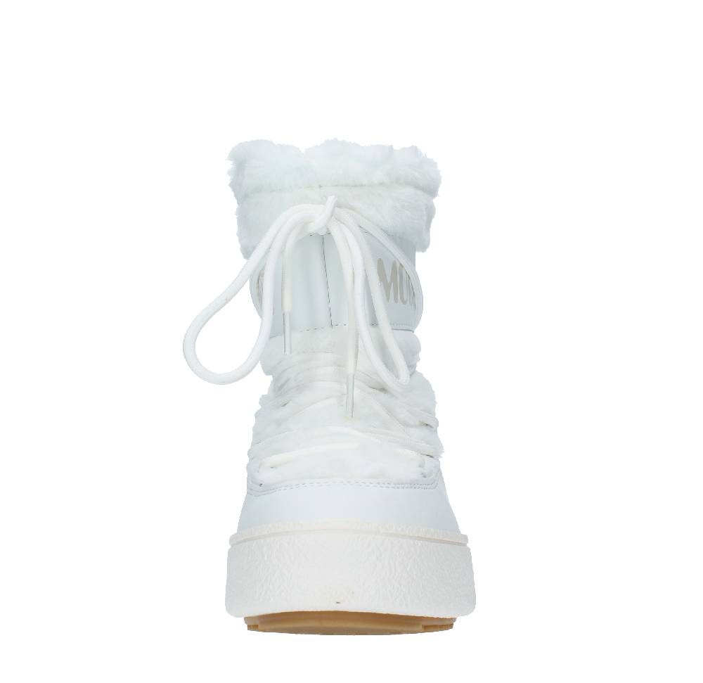 MOON BOOT Stivaletti Da Neve Modello LTRACK FAUX FUR MOON BOOT In Ecopelliccia E Nylon Tecnico Idrorepellente