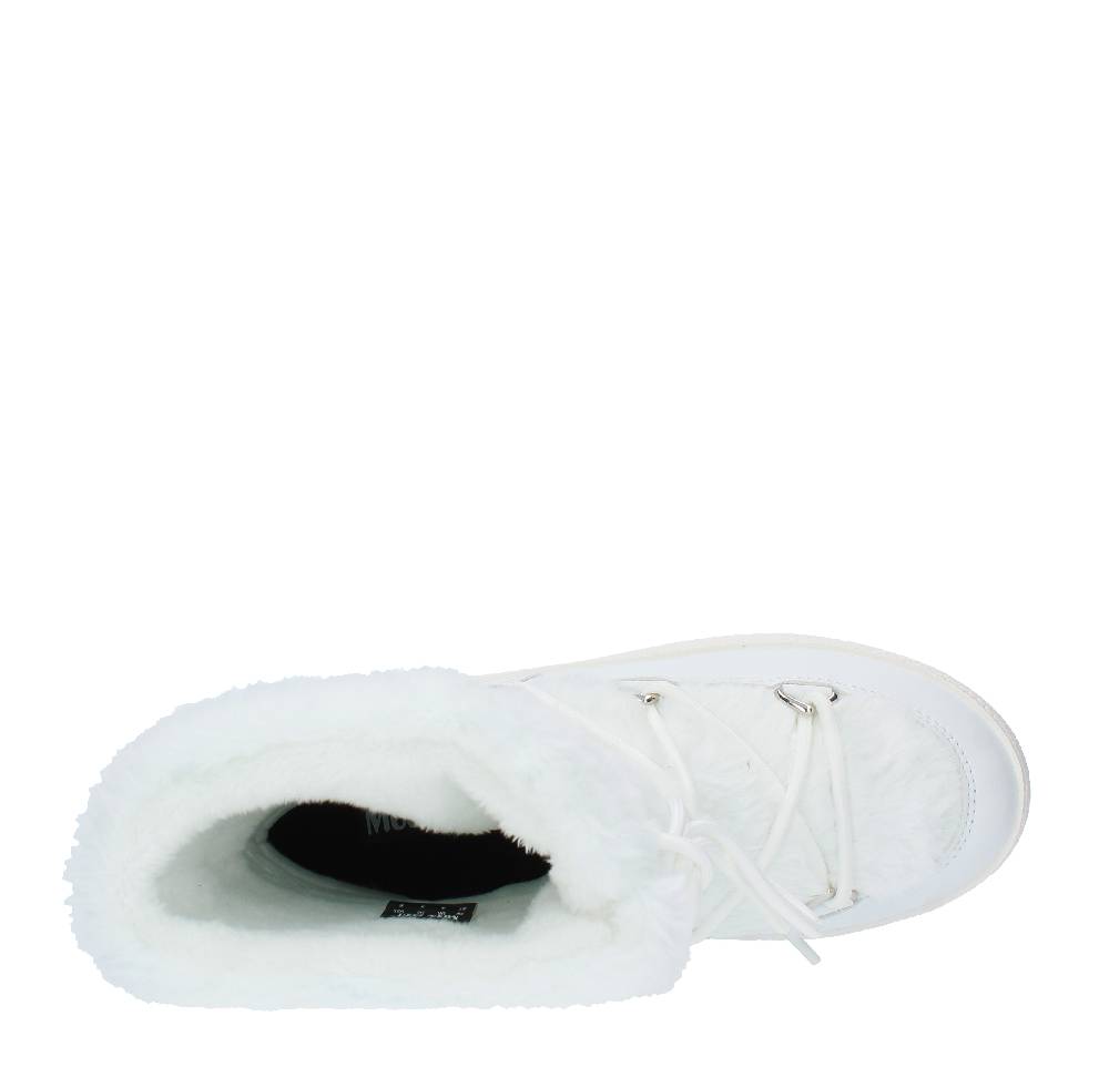 MOON BOOT Stivaletti Da Neve Modello LTRACK FAUX FUR MOON BOOT In Ecopelliccia E Nylon Tecnico Idrorepellente