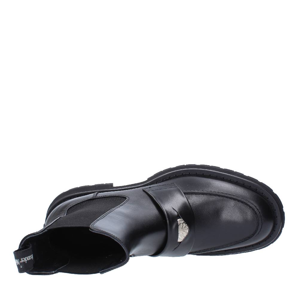 ALEXANDER MCQUEEN Stivaletti Stile Mocassino In Pelle