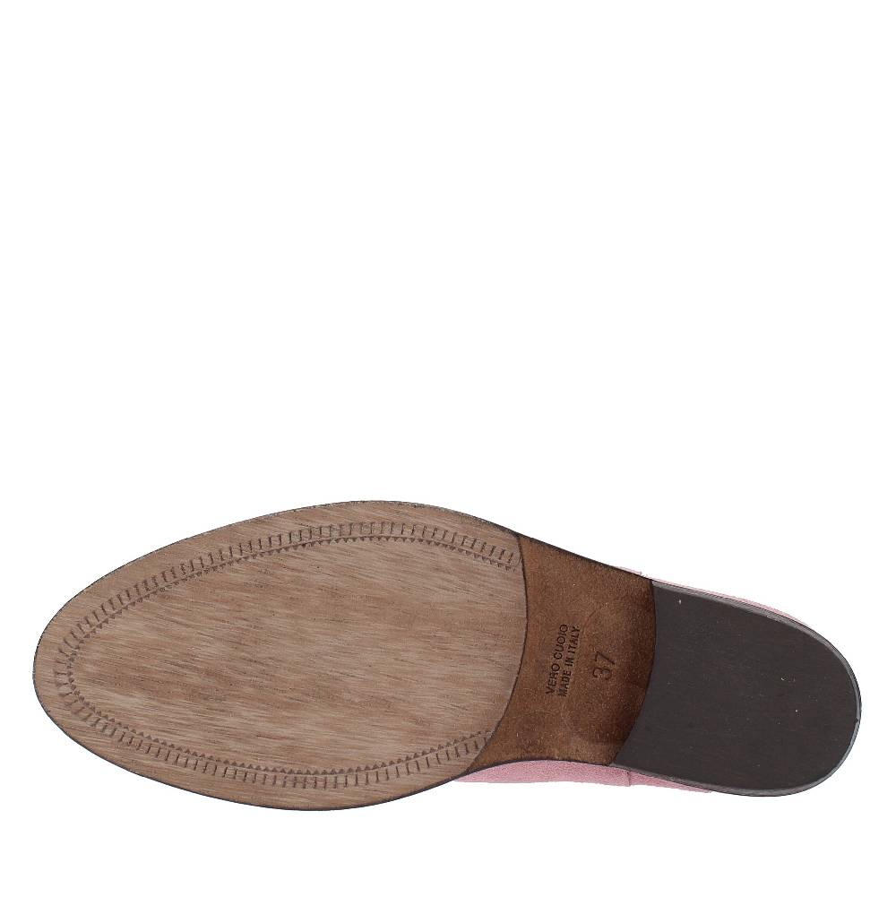 VIA ROMA 15 Stivaletti Texani Modello 4035 In Camoscio