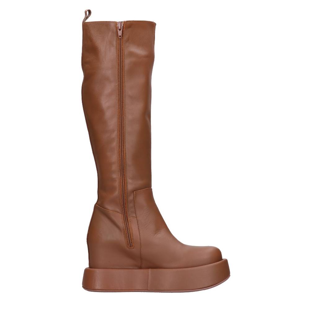 PALOMA BARCELO Stivali Con Zeppa Interna Modello 4623209 LENA In Pelle