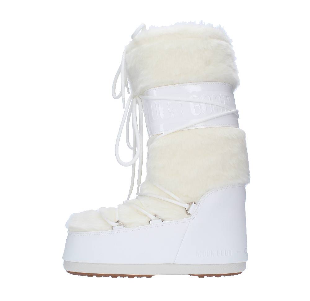 MOON BOOT Stivali da neve modello ICON FAUX FUR MOON BOOT in pelliccia sintetica