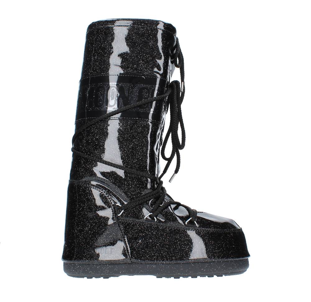 MOON BOOT Stivali Da Neve Modello ICON GLITTER MOON BOOT In Nylon Tecnico Idrorepellente