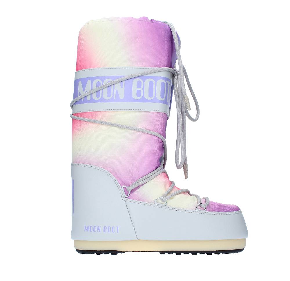 MOON BOOT Stivali Da Neve Modello ICON TIE DYE MOON BOOT In Nylon Tecnico Idrorepellente