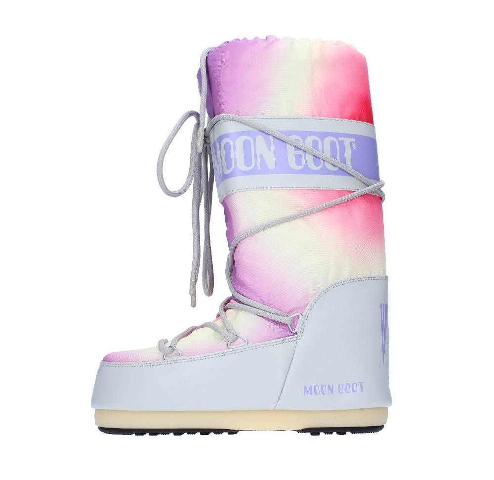 MOON BOOT Stivali da neve modello ICON TIE DYE MOON BOOT in nylon tecnico idrorepellente