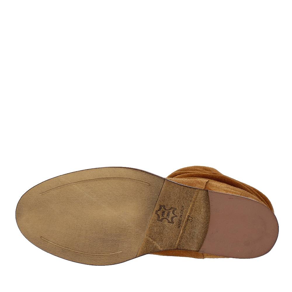 VIA ROMA 15 Stivali Modello 4159 Di VIA ROMA In Camoscio