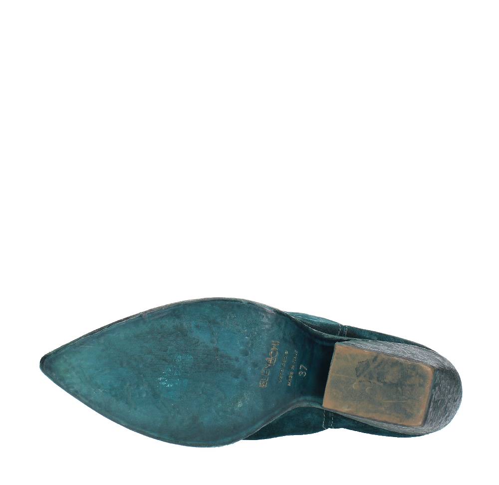 ELENA IACHI Stivali Texani Modello E2000 HOMBRE In Camoscio