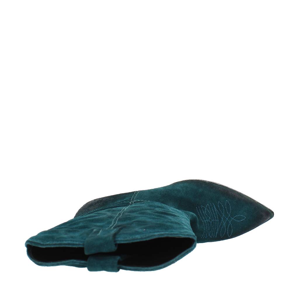 ELENA IACHI Stivali Texani Modello E2000 HOMBRE In Camoscio