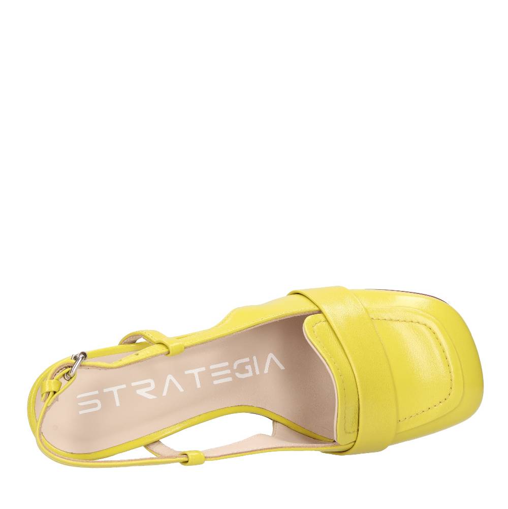STRATEGIA Décolleté Slingback In Pelle