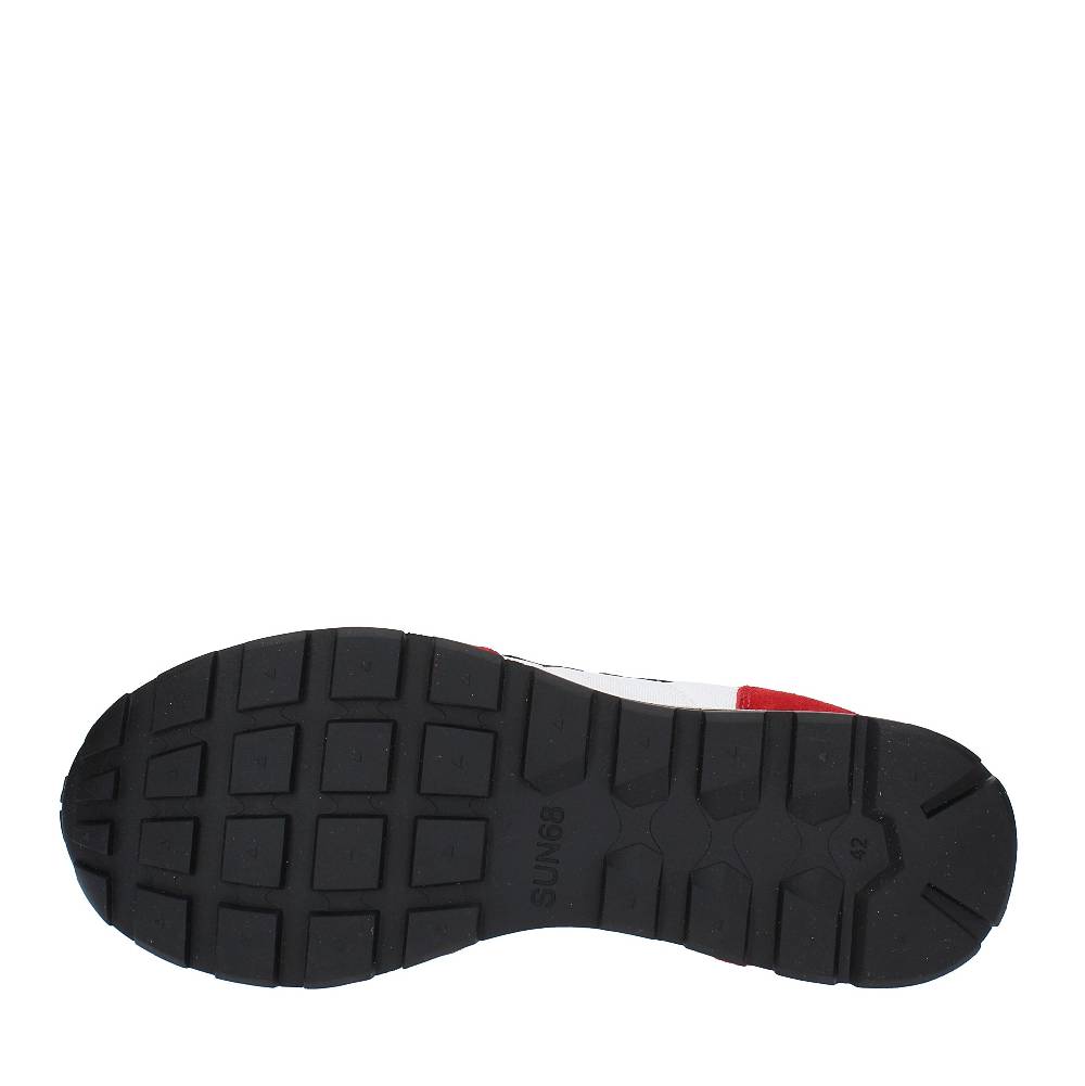 SUN68 Sneakers In Camoscio E Tessuto