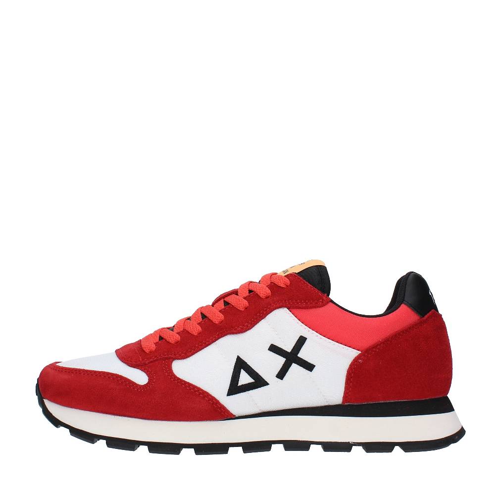 SUN68 Sneakers in camoscio e tessuto