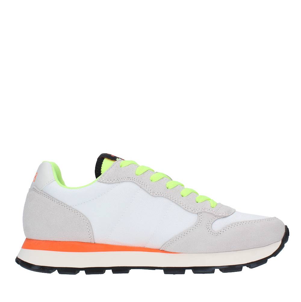 SUN68 Sneakers In Camoscio E Tessuto