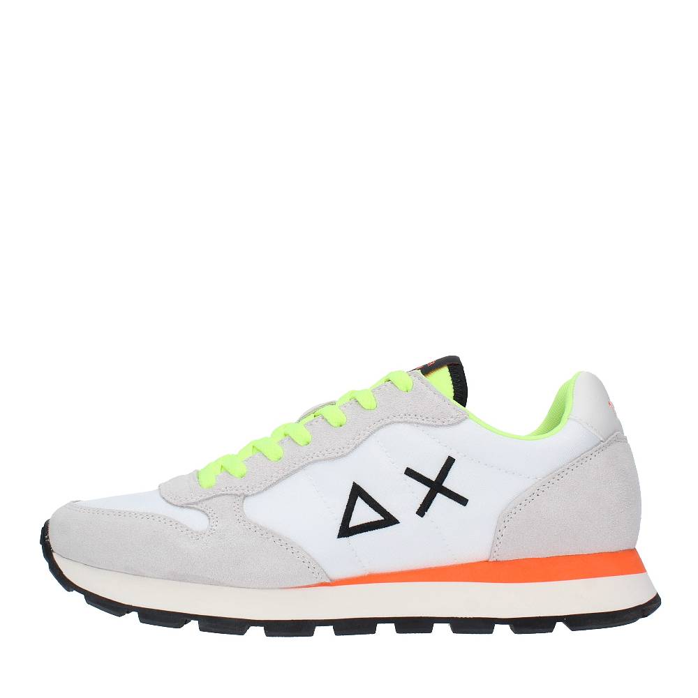 SUN68 Sneakers in camoscio e tessuto