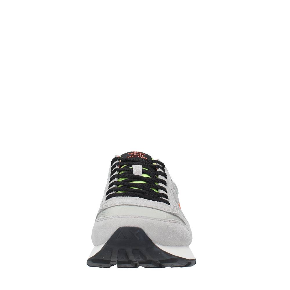 SUN68 Sneakers In Camoscio E Tessuto