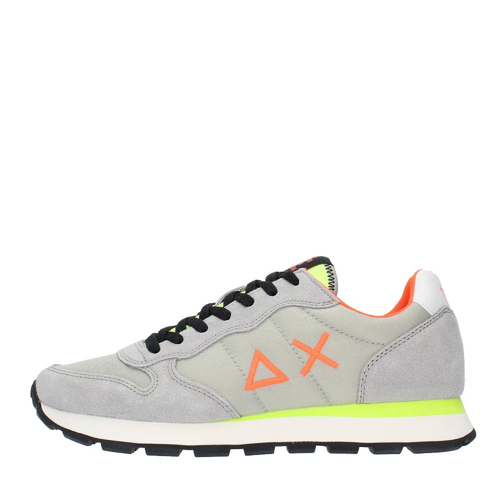 SUN68 Sneakers in camoscio e tessuto