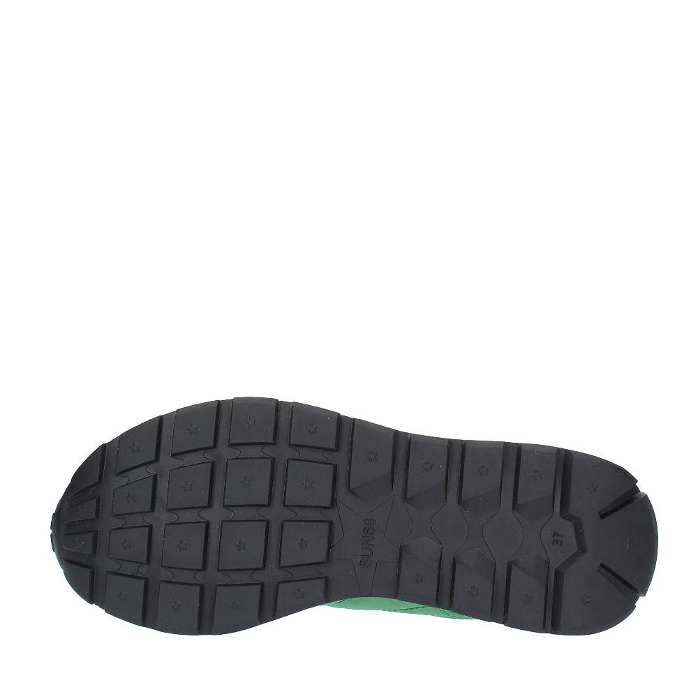 SUN68 Sneakers In Camoscio E Tessuto