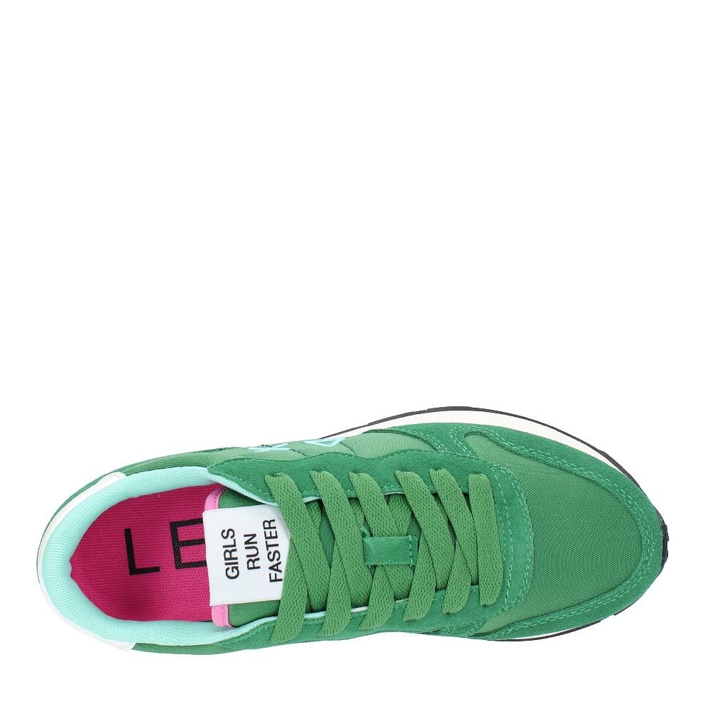 SUN68 Sneakers In Camoscio E Tessuto