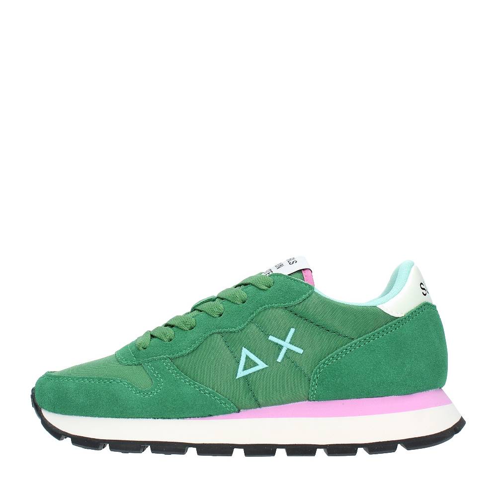 SUN68 Sneakers in camoscio e tessuto